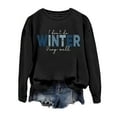 thumbnail image 3 of Fall Sweatshirts for Women 2025 I Don't Do Winter Very Well Sweatshirt Long Sleeve Crewneck Graphic Pullover Tops, 3 of 5