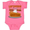 thumbnail image 3 of Inktastic Leftovers Are for Quitters with Pumpkin Pie Boys or Girls Baby Bodysuit, 3 of 5