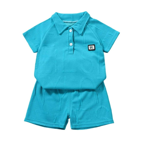 Tkrady Toddler Girl Outfits Spring Summer Short Sleeve Shirts Shorts Set Casual Loose Suit, Sizes 3-10 Years