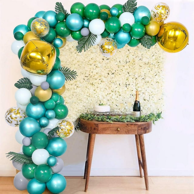 Paquete de globos verdes vintage de aguacate para bodas, cumpleaños, fiestas de bebés, globos decorativos