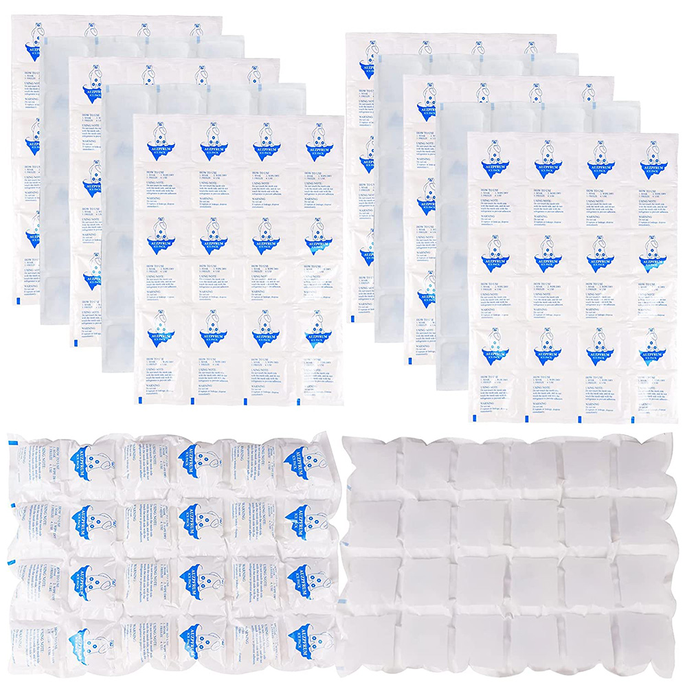 Dry Ice Packs For Shipping Frozen Food 10 Large Sheets For Cooler Gel