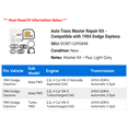 thumbnail image 2 of Auto Trans Master Repair Kit - Compatible with 1984 Dodge Daytona, 2 of 2