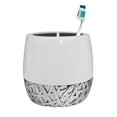 thumbnail image 1 of NuSteel BALI4H Bali White Toothbrush Holder, 1 of 1