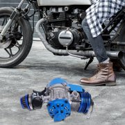 Peakora 2 Stroke High-Performance Engine Motor 2 Stroke 49cc 50cc High-Performance Engine Motor Pull Start Engine Motor for 49cc 50cc Pocket/Mini Dirt Bike