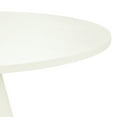 thumbnail image 3 of Harper & Bright Designs White Round Dining Table, Modern Wood Kitchen Table for Dining Room and Living Room, 3 of 7