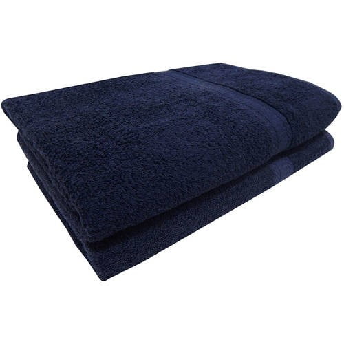 Mainstays Basic Cotton 2 Piece Bath Sheet Towel Set