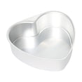 thumbnail image 6 of Birinta  2PCs  6 Inch Heart Shape Non-stick Removable Bottom Baking Pan Kitchen Cake Mold-6inch, 6 of 8