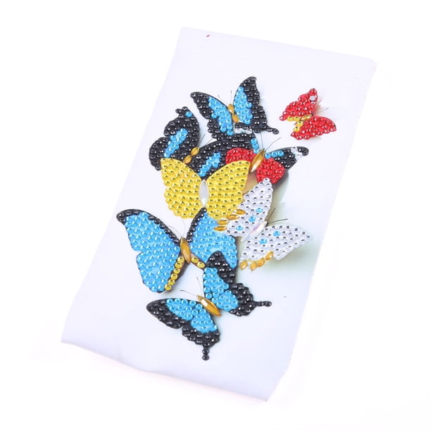 Cuadros Decorativos Taladro brillante parcial Bolsa de transporte Cuero suave 3D DIY Dibujos animados Kit de mosaico a prueba de polvo Wdftyju embutido en tela
