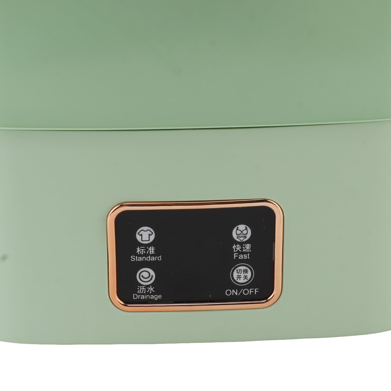 Suodoka Foldable 9L Portable Washing Machine for Dormitory and Hotel, Baby Underwear Mini Washer, Green (11.8 inches / 30 cm)