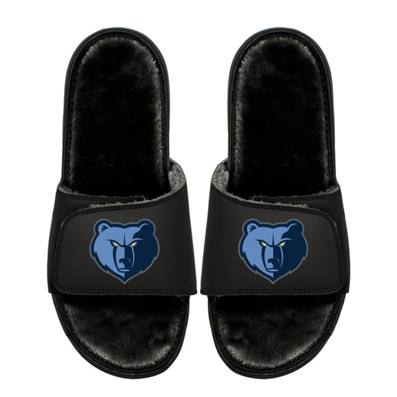 Youth ISlide  Memphis Grizzlies Logo Fur Slide Sandals