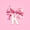 Pink K, variant on Erosebridal Cute Pink Bowknot Kids Twin Sheet Sets,Initial Alphabet M Bedding For Bowtie Girls 3-Piece