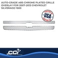 thumbnail image 2 of Chevrolet Silverado 1500 2007 - 2013 Chrome Grille Overlay - IWCGI40, 2 of 5