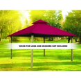 thumbnail image 3 of ACACIA AGOK14- HIBISCUS 14 sq. ft. Gazebo Roof Framing & Mounting Kit with Hibiscus Outdura Canopy, 3 of 4