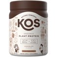thumbnail image 1 of KOS Polvo de proteína vegana, chocolate orgánico USDA - Mezcla de proteína de guisante baja en carbohidratos, superalimento a base de plantas con vitaminas y minerales, 1 of 1