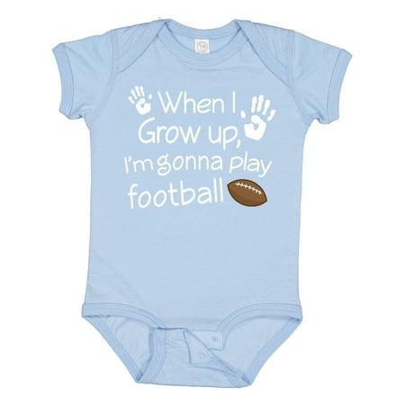 

Inktastic Future Football Player Boys Gift Baby Boy Bodysuit