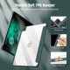 thumbnail image 3 of Timoom Funda Delgada para iPad Pro de 12.9 Pulgadas 5ª Generación 2021 - [Soporte para Lápiz Integrado] Cubierta a Prueba de Golpes con Carcasa Trasera Transparente Clara, También Compatible con, 3 of 7