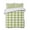 YellowGreen, variant on Quilts Twin Size, Yellow Gradient Soft Comforter Bedding Set for Bed, Farm Plaid Buffalo Checkered Gingham Lightweight Quilted Bedspread with Pillow Cover(2 Pieces) for All Season, 68x86 Inch