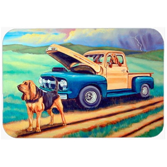 Bloodhound Glass Cutting Board - Large