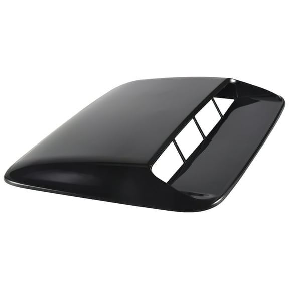 Car Universal Bright Black Hood Vent Air Outlet Cover for Hood Scoop Air Flow Intake Vent Cover,1 * Hood Vent Cover,Bright Black