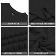 thumbnail image 5 of GENTS BLISS Long Sleeve Mens Shirts Casual Pullover Shirts for Men Lightweight Invisible Stripes Men Tshirts, 5 of 8