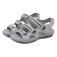 thumbnail image 2 of Gubotare Womens Walking Sandals Cute Stylish Comfy Athletic Sport Outdoor Hiking Sandal for Trekking Water Outdoor Beach With Arch Support for Womens Ladies (Grey,Size 8), 2 of 9