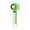 Green, variant on Handheld Fan Digital Display High-Rate 7.48 Inches, Usb Rechargeable Portable Powerful Wind for Outdoor Use
