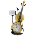 thumbnail image 1 of MasteelfCA Violin Shape Alarm Clock Plastic Alarm Clock Electronic Clock (Random Color), 1 of 8
