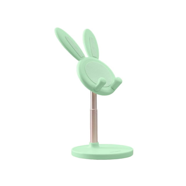 Methold Soporte para teléfono móvil de escritorio, soporte Universal encantador de dibujos animados, soporte para teléfono móvil, soporte Electrónica Verde