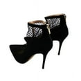 thumbnail image 3 of Jessica Simpson Wicasa Women's High Heel Mesh Ankle Booties Pumps, 3 of 6