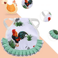 thumbnail image 3 of 3 Pieces Chicken Saddle-Hen Apron, Chicken Jacket Hen Apron Feather Fixer Poultry Wing Back Cover, 3 of 6