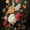 Japanese Koi Fish, variant on Japanese Koi Fish Canvas Print, Wall Art for Living Room, Bedroom, Office, Entryway, Study Room