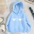 thumbnail image 2 of fatyb Girls Boys Heart Hoodies Graphic Print Cotton Sweatshirts Kids Casual Long Sleeve Pullover Tops, 2 of 3