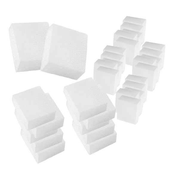 Delapan Cat Water Fountain Filters for 67oz/2L Adjustable Water Flow Pet Fountain, 32 Pack Sponges