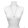 thumbnail image 3 of Delight Jewelry Silvertone Domed Multi Color OTA Silvertone Dream Big Pendant Necklace, 25", 3 of 4