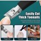 thumbnail image 4 of Stainless Steel Nail Clipper with Wide Jaw and Anti-Splash Design, 4 of 4