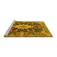 thumbnail image 2 of Ahgly Company Machine Washable Indoor Rectangle Persian Yellow Traditional Area Rugs, 2' x 3', 2 of 4