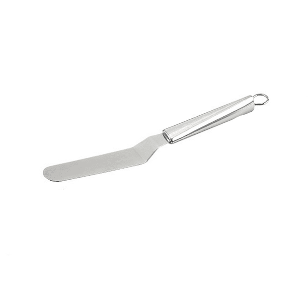 Tatum88 Spatule à pâtisserie - Spatule à glaçage - Spatule coudée et droite  - Couteau à glaçage lisse et à pâtisserie - Acier inoxydable (15,2 cm) 