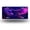 Cosmic Neon winged Eagle, variant on Heart centered "Blessed" Artwork Front License Plate, Funny Standard Plates Personalized Novelty Decorative For Men/Women/Boys/Girls Car 6×12 Inch