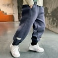 thumbnail image 3 of Tiijoy Little Boys Sweatpants Athletic Workout Joggers with Zipper Pocket, Sizes 6-7, 3 of 8