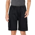 thumbnail image 2 of Outfmvch Cargo Pants For Men Mens Jeans Men'S Casual Outdoor Cargo Pants Solid Zipper Pocket Drawstring Shorts Jeans For Men Black 3Xl, 2 of 8