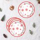 thumbnail image 5 of Platos de Papel Navideños con Copos de Nieve (16 Unidades) | Vajilla Desechable Multicolor para Fiestas | Platos de Papel Resistentes de 22 Cm para Navidad, Invierno, Cumpleaños, Reuniones Familiares, 5 of 6