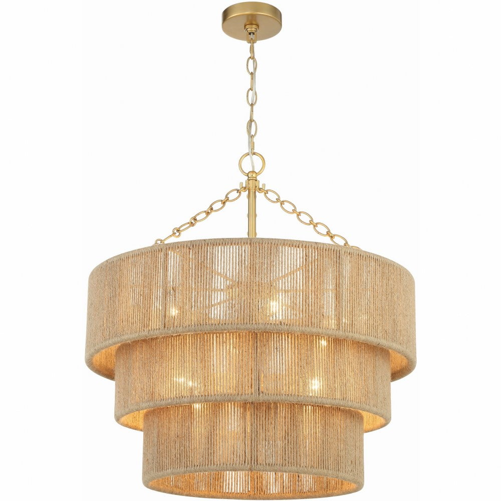 Crystorama Lighting - Sylvan - Eight Light 2-Tier Chandelier