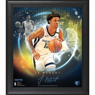 Men's Fanatics Branded Ja Morant White Memphis Grizzlies Fast Break Replica Player Jersey - Association Edition Size: Large