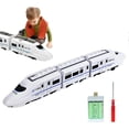 thumbnail image 1 of Electric Train for Kids - Battery Operated Train Toy with Lights and Sounds, Locomotive Play Toy Vehicle for Kids Christmas Birthday Gifts, 1 of 5