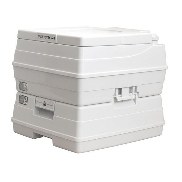 Toilette Visa Potty, 18 litres, gris