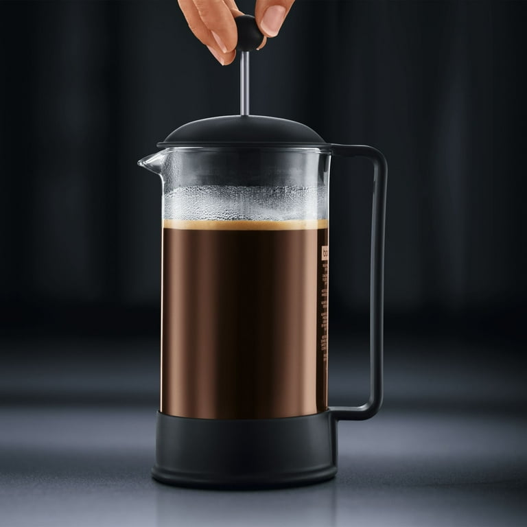 Black French Coffee Press / 27 oz. Glass – Ground Up Coffee Co.