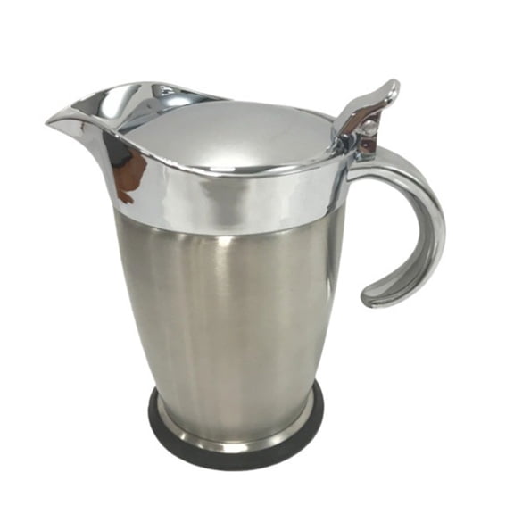 Sinyiin 304 Stainless Steel Gravy Boats Double Insulation Technology Temperature Control Wide Mouth Designs Gravy Container