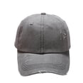 thumbnail image 2 of Gray Classic Unisex Adjustable Low Crown Baseball Cap Ball Caps Women Polyester Adjustable Lightweight Curved Brim One Size, 2 of 3