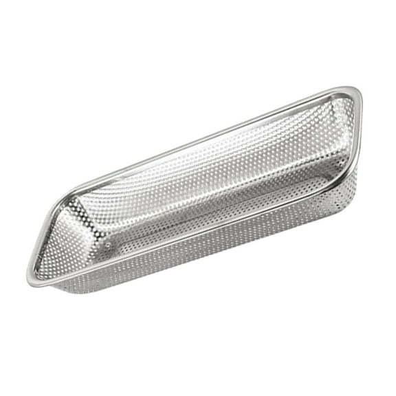 CHICHUMID Kitchen Silverware Organizer Silver Stainless Steel 1Pc 12.2X4.7X2.0In