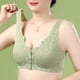 thumbnail image 2 of Sujetadores para mujer, sujetador sexy con botones en la parte delantera, sujetador transpirable sin costuras para mujer, tops cortos sin aros de acero, ropa interior de encaje para mujer, 2 of 5